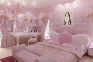 como decorar una habitacion infantil en rosa