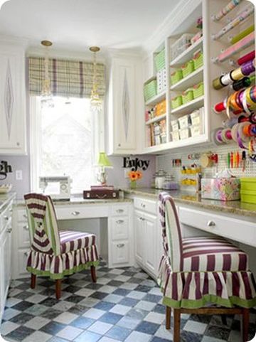 Ideas para organizar y decorar cuartos de costura pequeños Ideas para organizar y decorar cuartos de costura pequeños