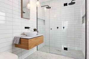 enchapes para baños modernos y sencillos