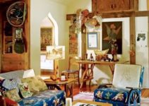 Diseños originales de muebles y salas rusticas mexicanas