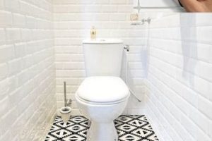Geniales y originales suelos vinilicos para baños