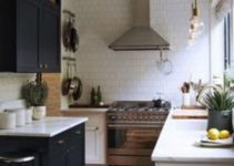 Diversos estilos con gabinetes para cocina pequeña