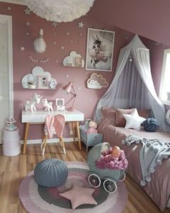 decoracion de dormitorios para niñas hermosos