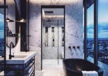 Ideas decorativas en baños remodelados modernos