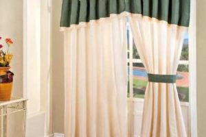 Bonitos modelos de cortinas de tela para todo el hogar