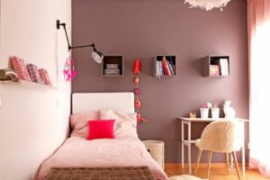 Decoracion con colores para dormitorios pequeños 2019