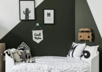 Creación de dimensión con cuartos pintados de dos colores
