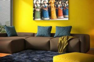 5 colores calidos para salas que dan una gran atmosfera