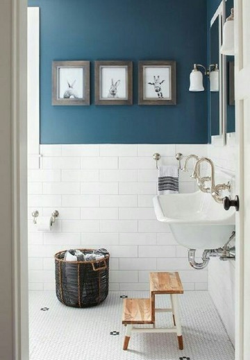 imagenes de cuadros para decorar baños