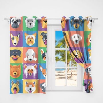 cortinas para cuartos de niños de animales