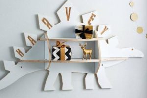 creativas repisas de madera para juguetes