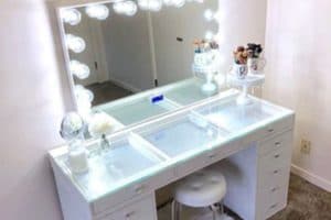 tocador muebles para maquillaje con espejo