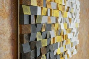 8 diversos y originales adornos de madera para pared