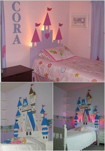 camas de princesas para niñas castillo