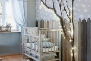 Decoracion y colores en cuartos para bebes varones 2019