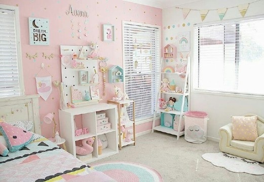 imagenes de como decorar un cuarto de niña