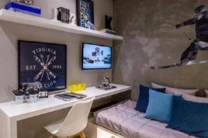 Ideas para decorar dormitorios juveniles modernos 2019