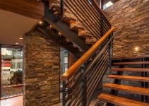 Tamaños y formas de escaleras de metal y madera 2019