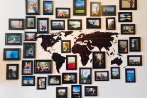 creativas paredes decoradas con fotos