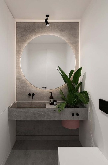 modelos de espejos para baños modernos