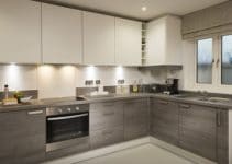4 elegantes diseños de cocinas de melamina modernas