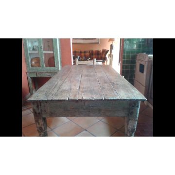 mesas de cocina originales estilo rustico