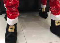 Decoracion navidad 2019 y cubre patas de sillas navideñas