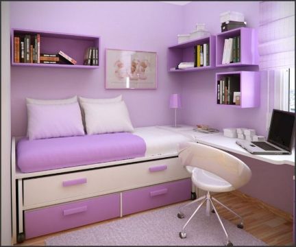 camas multifuncionales para niñas espacios pequeños