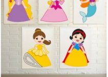 Diseños de cuadros para niñas pequeñas 2020