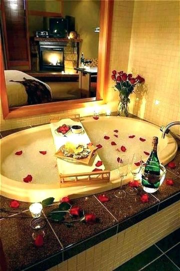 decoraciones romanticas en habitaciones jacuzzi