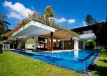 Hermosas casas con piscina y jardin de 2 pisos