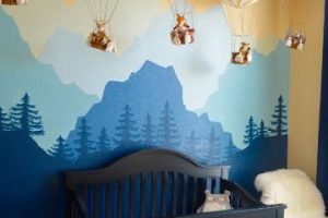decoracion de cuartos para bebes escenografias