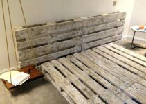 2 tamaños en camas de tarimas de madera reciclada