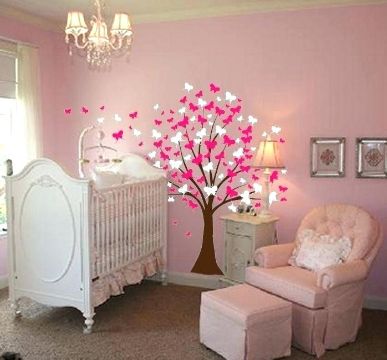 decoracion de habitaciones para niñas bebes