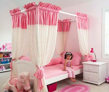 decoración para habitación de niñas de princesas