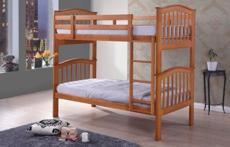 camas de madera para niños literas