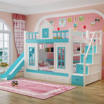 camas modernas para niñas casa de muñecas