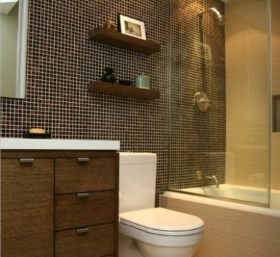diseño baños pequeños muebles