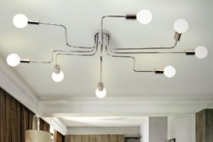 lamparas para techo de sala artisticas