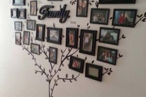 4 ideas en decoracion con fotos en la pared con viniles
