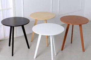 mesas de centro de madera para sala pequeñas modernas