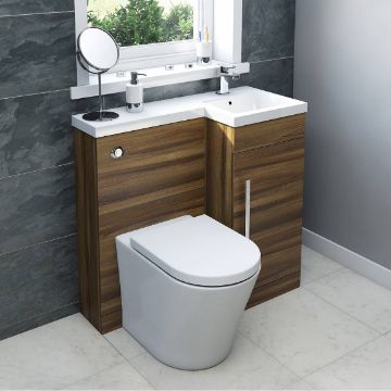 muebles para baños pequeños funcionales
