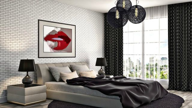 cortinas modernas para dormitorios texturas