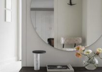 Diseños de espejos grandes de pared para 4 espacios