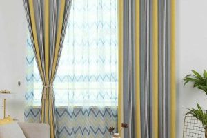 Geniales diseños para cortinas de sala con 3 telares