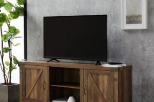 4 tipos de mesa de entretenimiento para tv de mediana altura