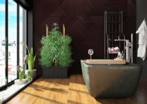 5 recomendaciones de plantas para baños oscuros modernos