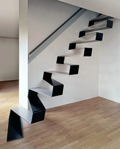 modelos de escaleras para segundo piso sin barandales de metal