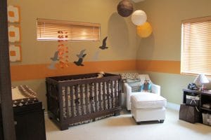decoraciones de cuartos de bebes colores