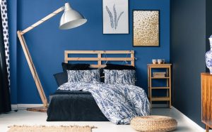 colores interiores para habitaciones azules